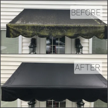 Canvas awnings removal and maintenance near me